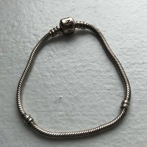 Pandora 7.5 inch silver bracelet